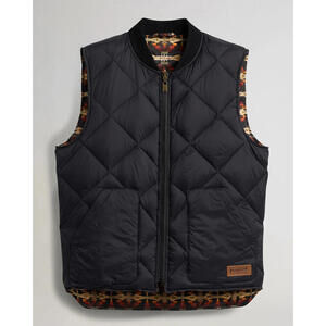 NEW, Pendleton MEN'S WILD HORSE REVERSIBLE DOWN VEST in Multi Sz XL #SJ2168